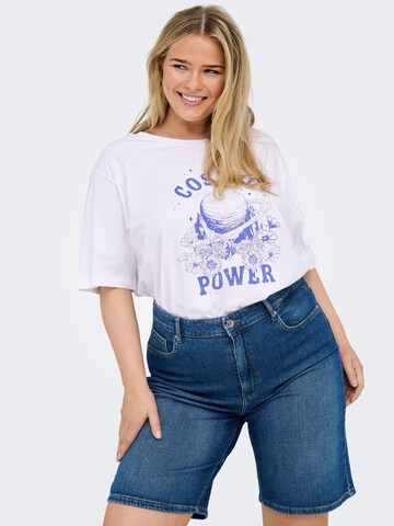 ONLY Carmakoma Shirt in Wit