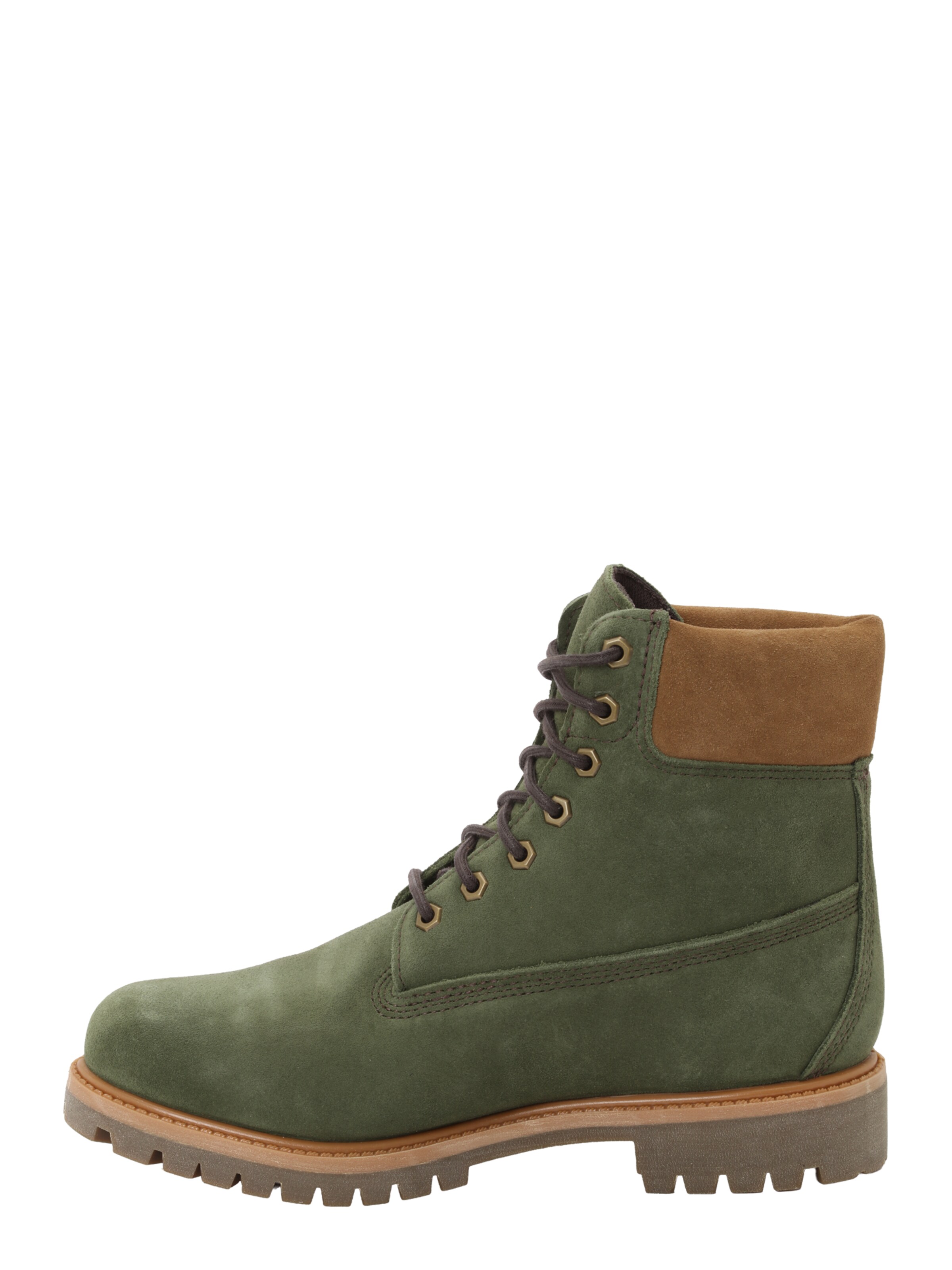 Bocanci cu șireturi de la TIMBERLAND pe verde