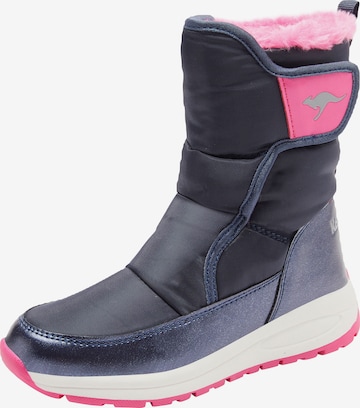 KangaROOS Snow Boots in Blue: front