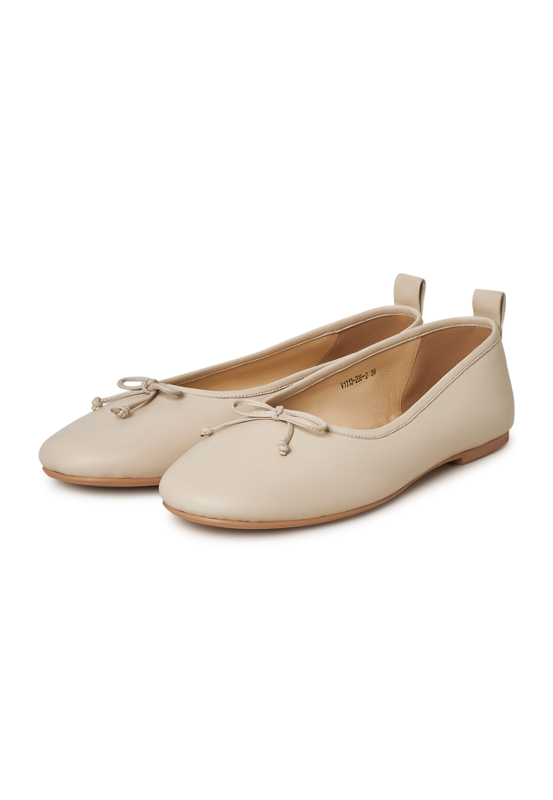 CESARE GASPARI Ballerina in Beige