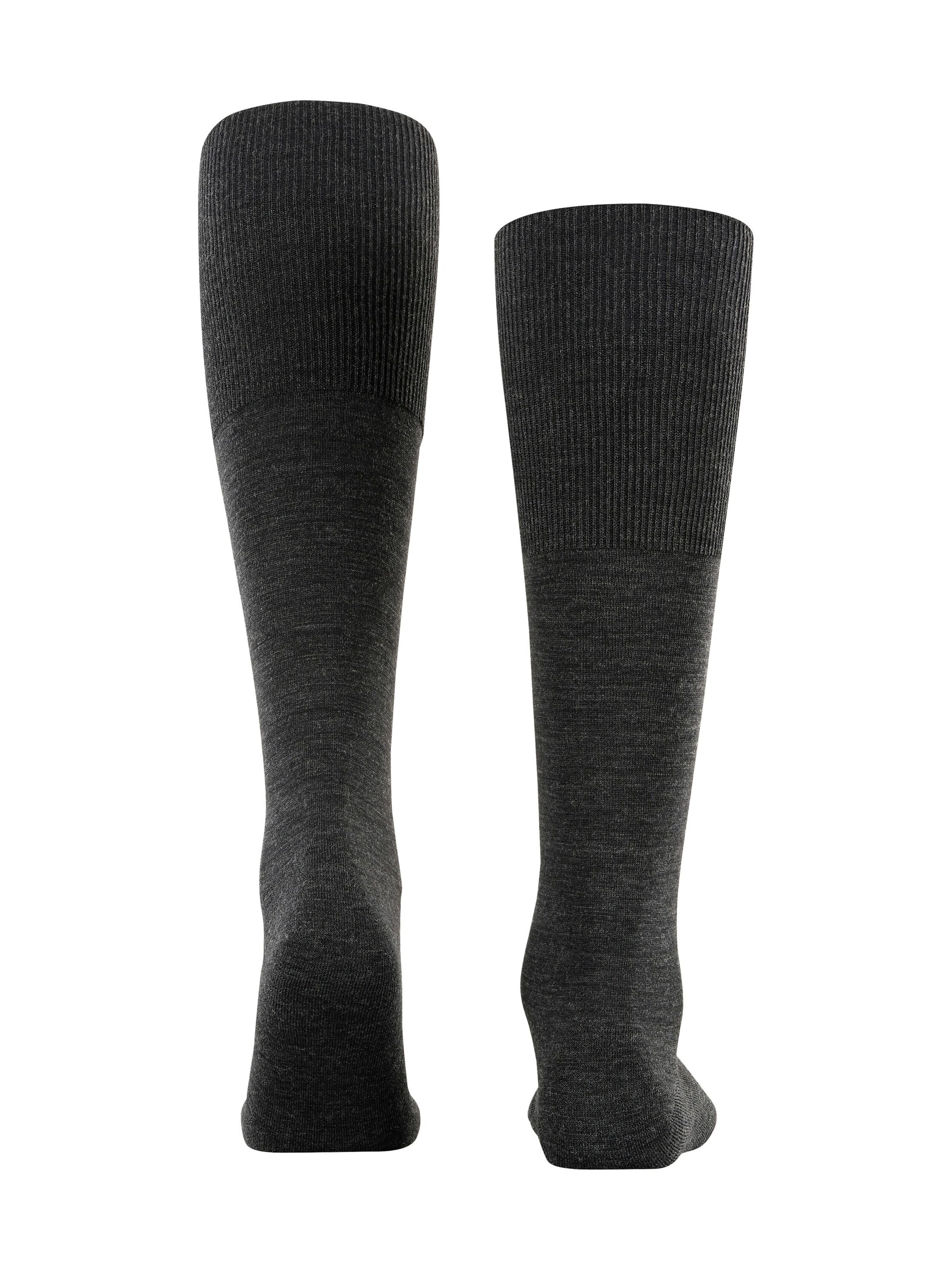 FALKE Knee High Socks 'Airport Plus' in Grey