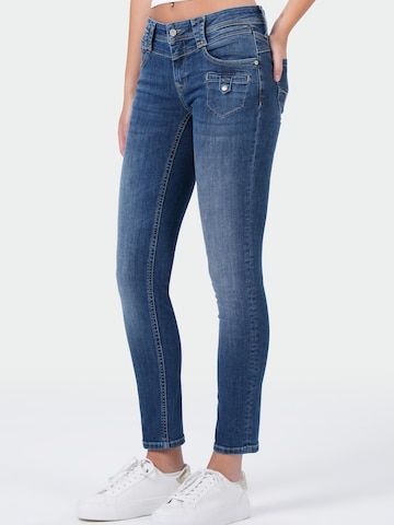 M.O.D MIRACLE OF DENIM - Slimfit Vaquero en azul