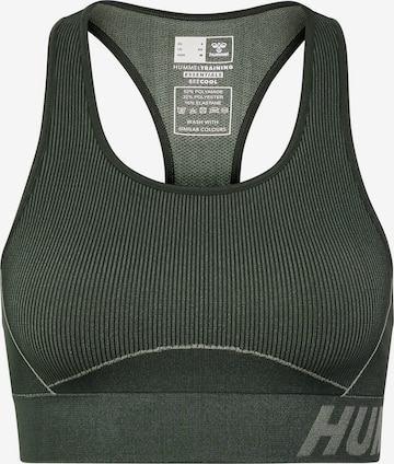 Hummel Bustier Sports-BH 'Christel' i grønn: forside