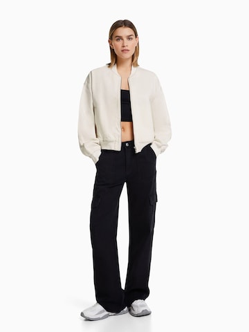 Bershka Between-season jacket in White