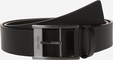 Ceinture Calvin Klein en noir : devant