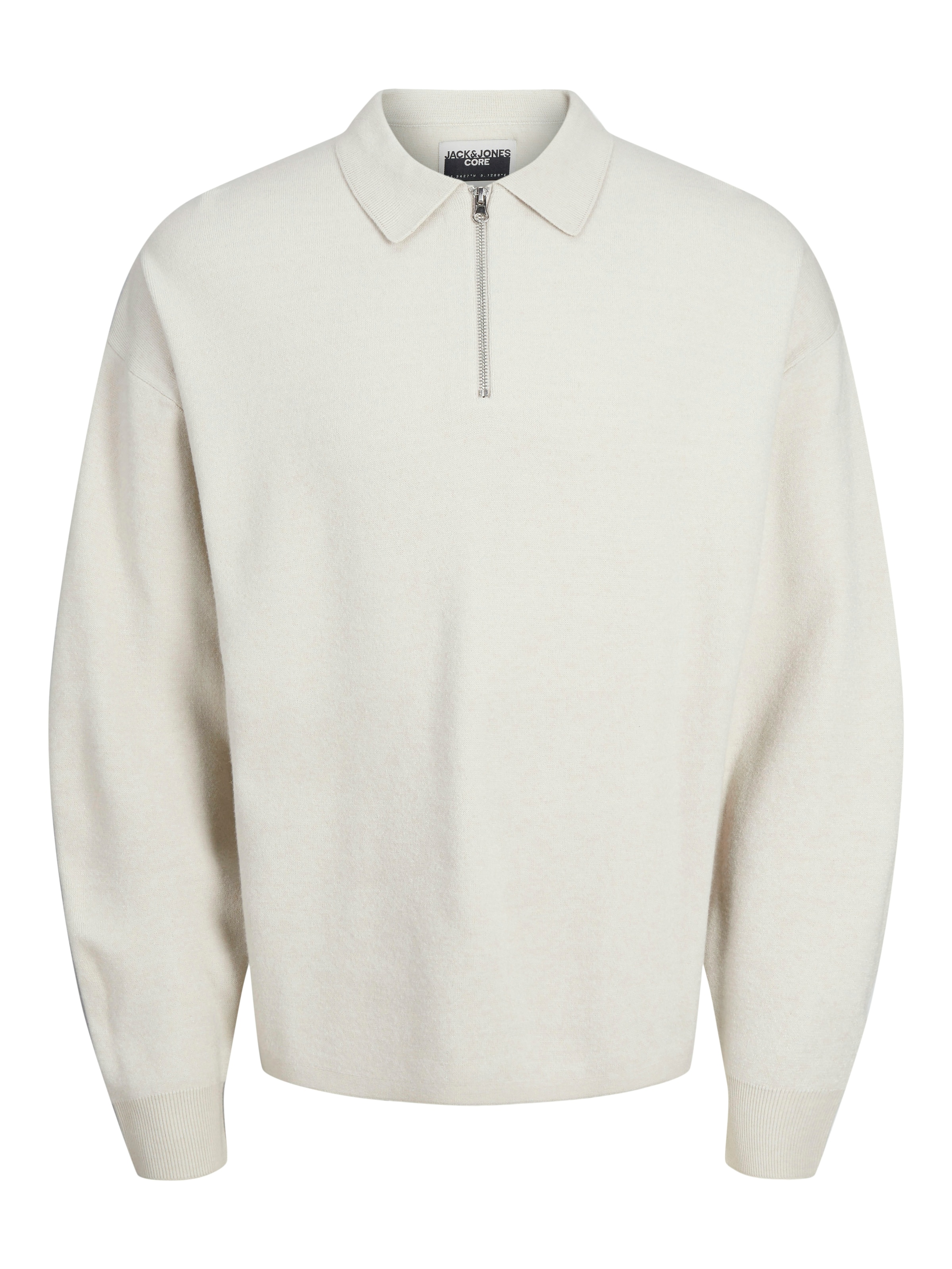 JACK & JONES Sweater 'JCORzker' in S in Light grey, Item view