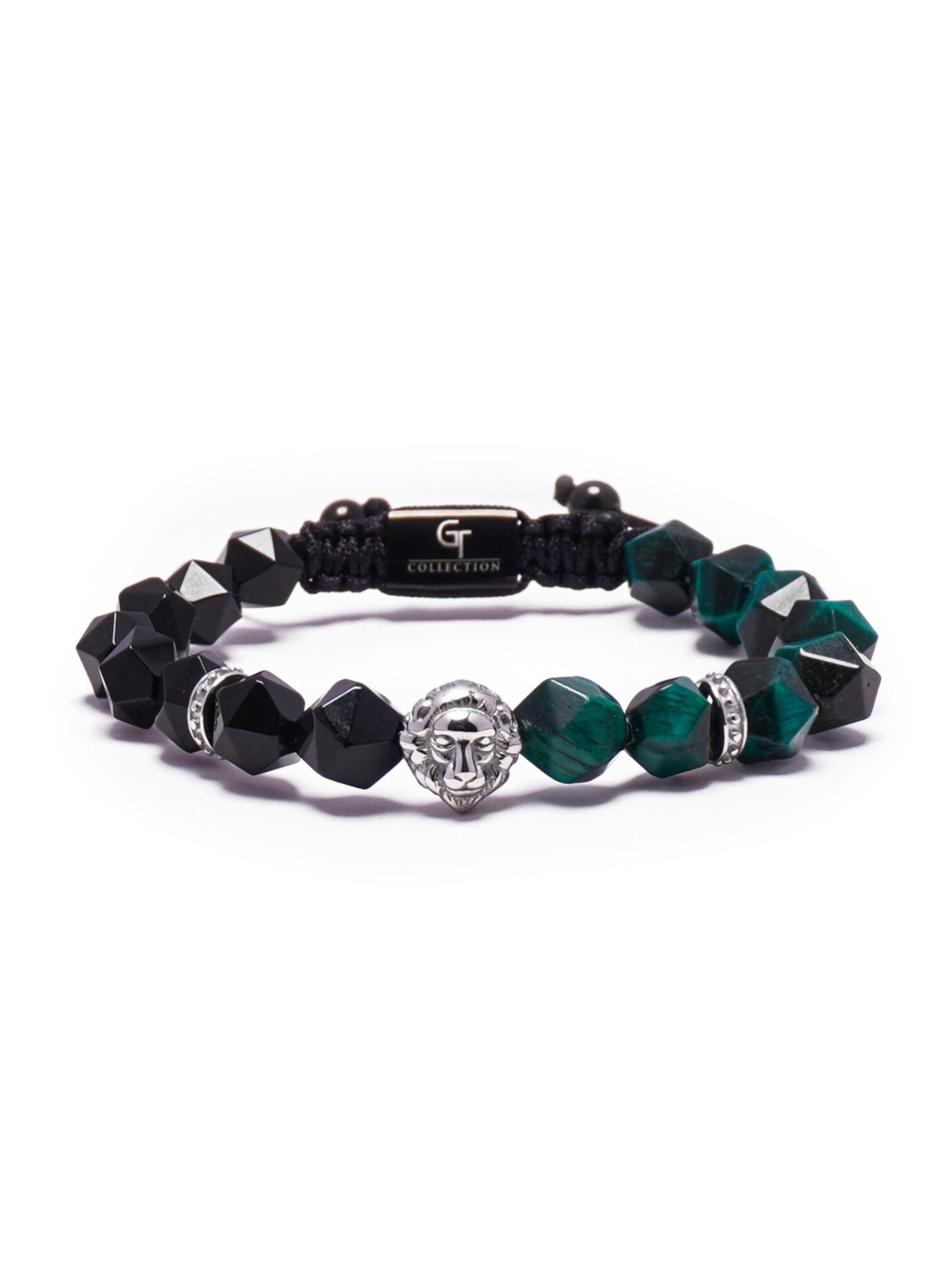 GT Collection Armbånd 'Wild Cat' i grøn: forside