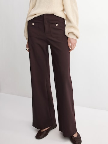 MANGO Regular Hose in Rot: Vorderseite