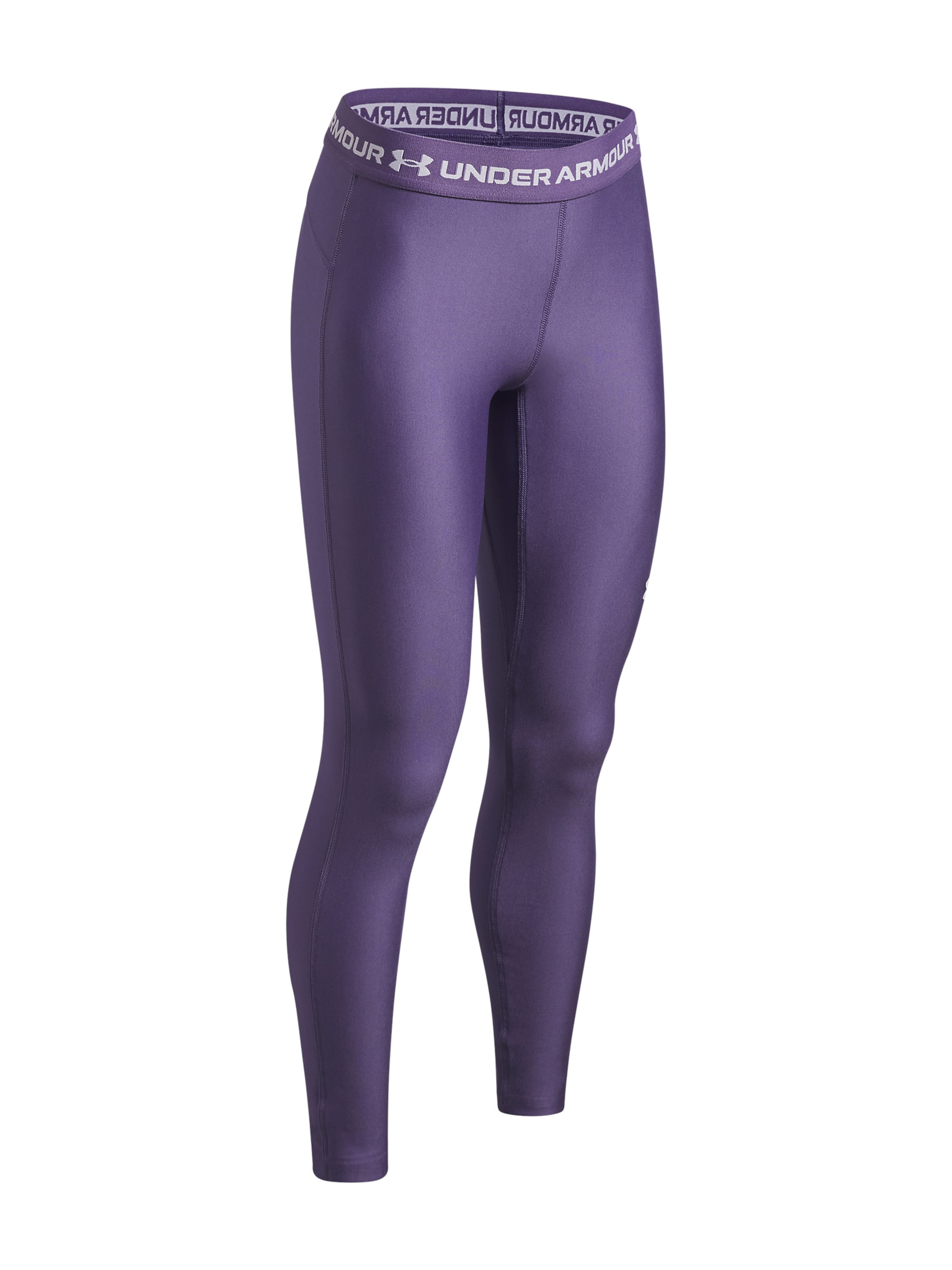 UNDER ARMOUR Skinny Sportbroek 'HeatGear' in Lila