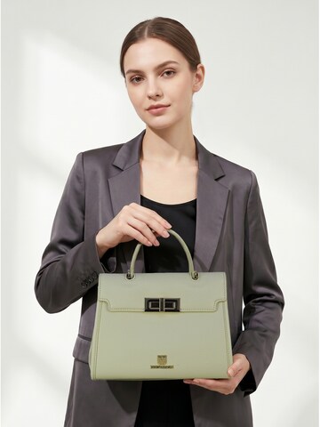 Borsa a mano 'Borsa a mano donna Bruno Magli Patty Handle eco-pelle nera' di Bruno Magli in bianco