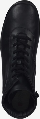 Softinos High-Top Sneakers in Black