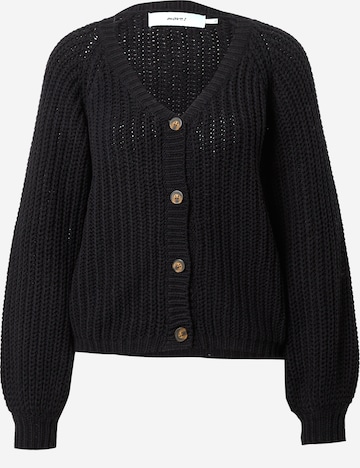 Moves Knit Cardigan in Black: front