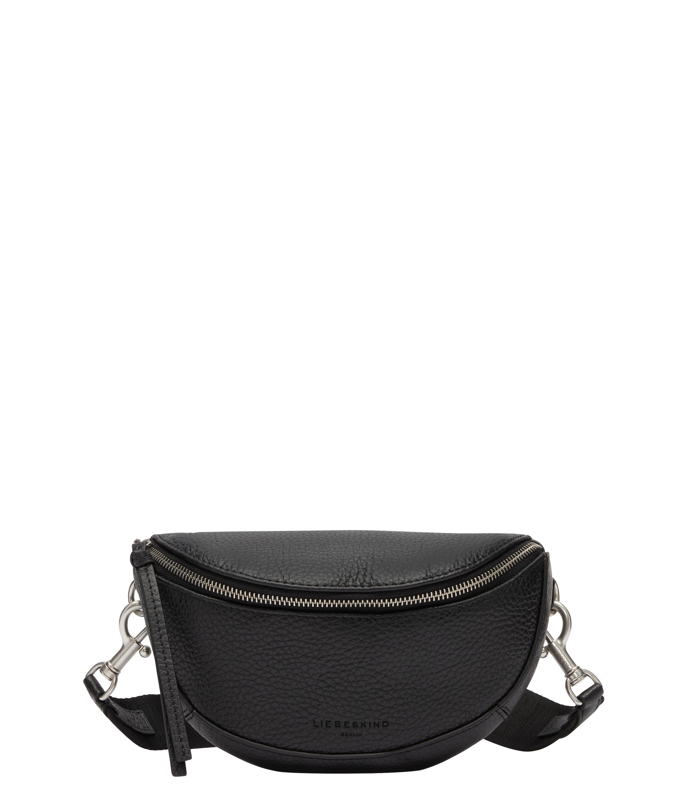 Liebeskind Berlin Fanny Pack in Black: front