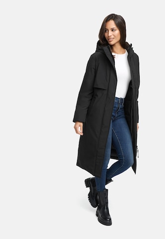Manteau d’hiver 'Eismelodie 14' NAVAHOO en noir