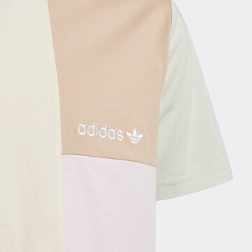 ADIDAS ORIGINALS Shirt 'Colorblock' in Beige