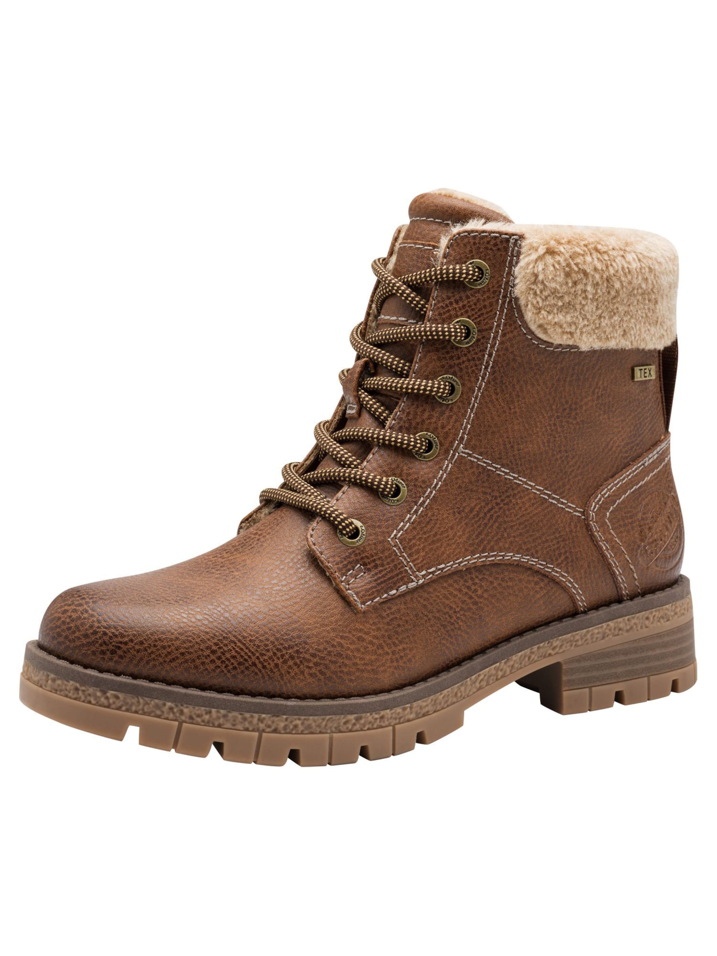 s.Oliver Stiefelette in Braun: Vorderseite