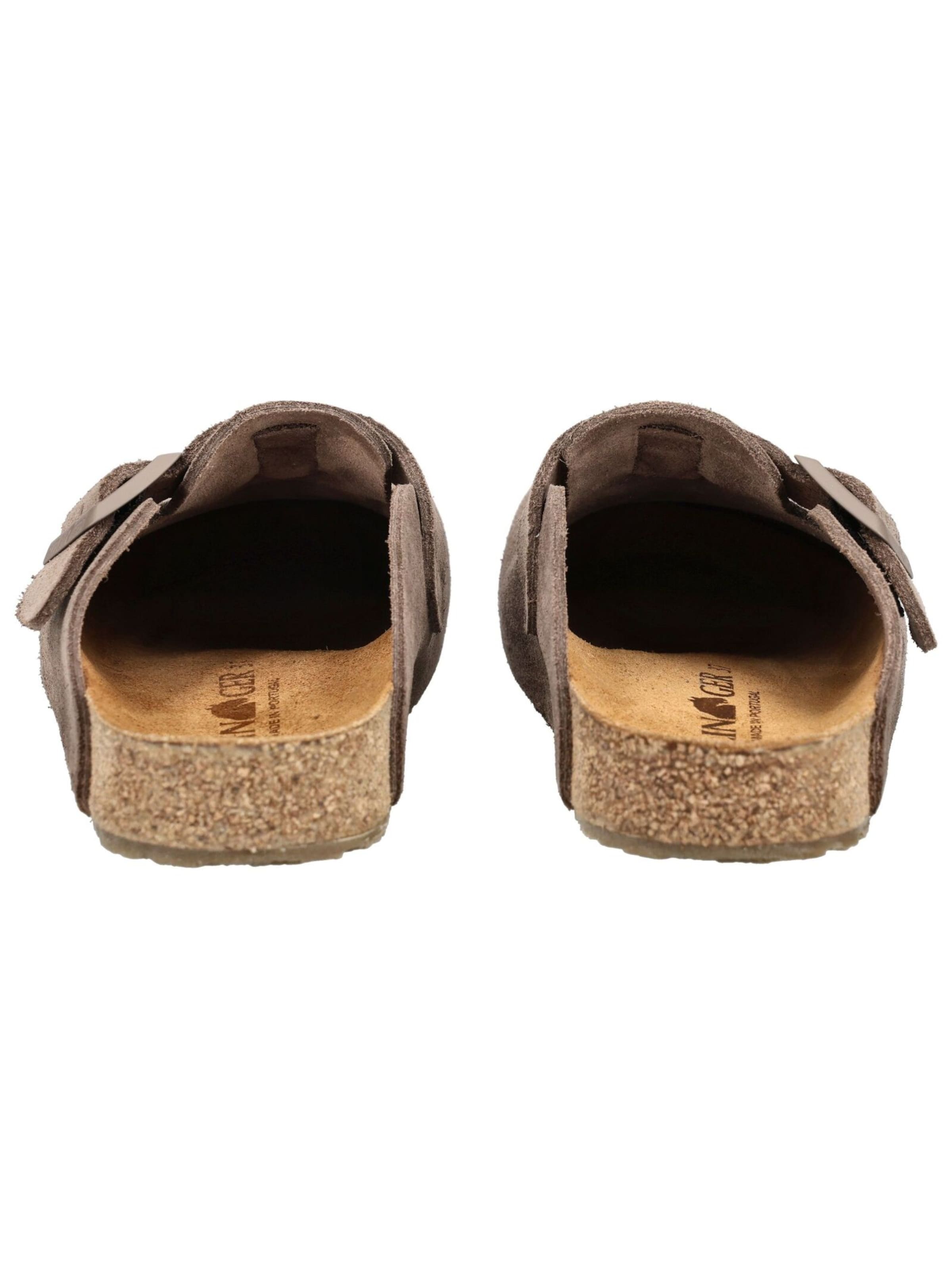 HAFLINGER Slipper in Brown