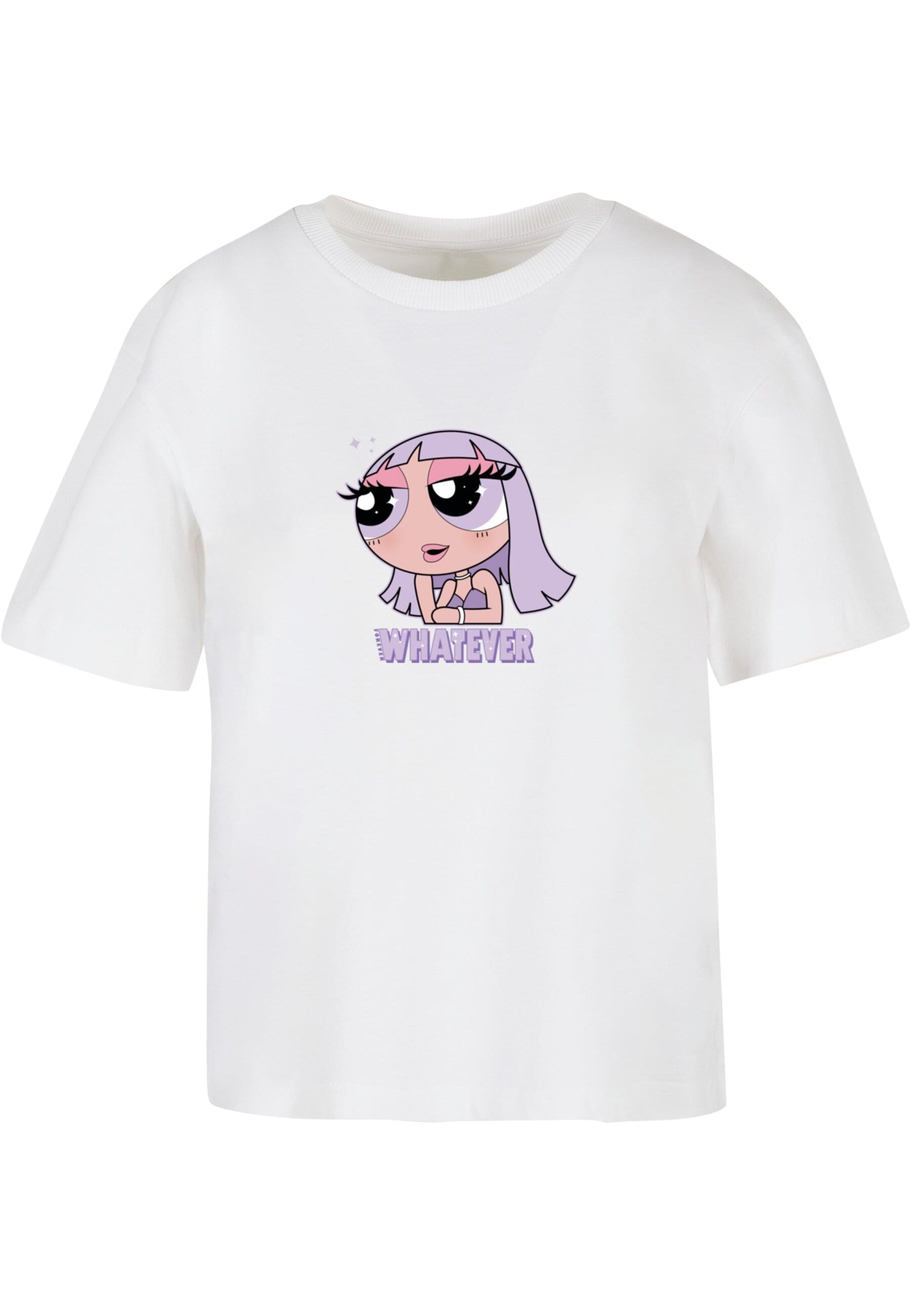 Miss Tee - Camiseta 'Whatever' en blanco: frente