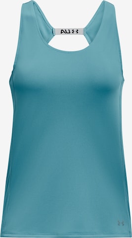 UNDER ARMOUR Sporttop 'Fly By' in Blauw: voorkant