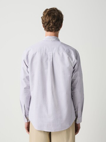 Next Regular fit Button Up Shirt 'N.Premium' in Purple