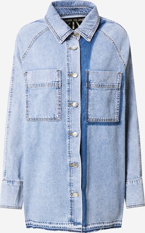 River Island Jacke in Blau: predná strana