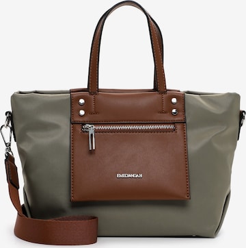 Cabas 'Elaura' Emily & Noah en vert : devant