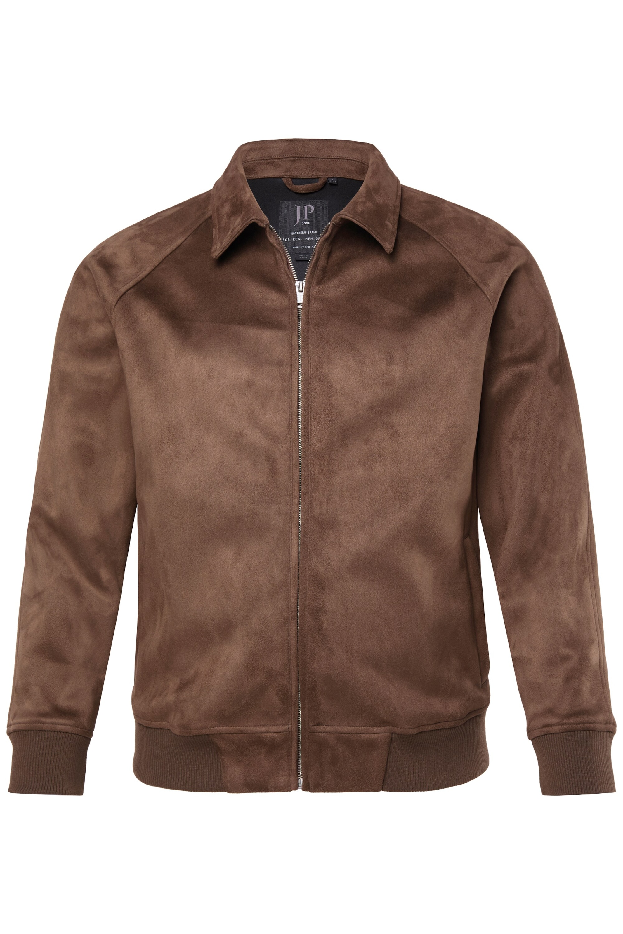 JP1880 Übergangsjacke in Braun: Vorderseite