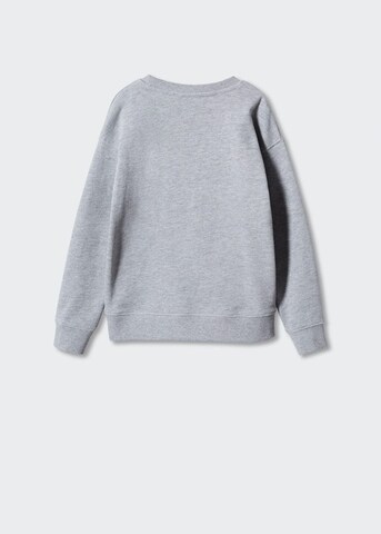 MANGO KIDS Sweatshirt 'Soccer' in Grey