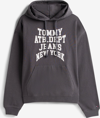 Tommy Jeans Sweater majica 'Heritage '90s Varsity' u crna / bijela, Pregled proizvoda