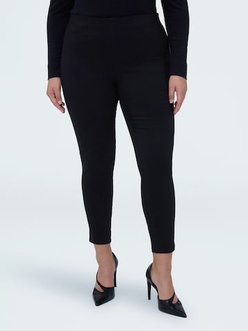 Fiorella Rubino - Skinny Pantalón en negro: frente
