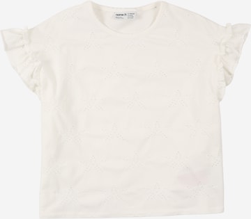 T-Shirt 'NKFJADEN' NAME IT en blanc : devant