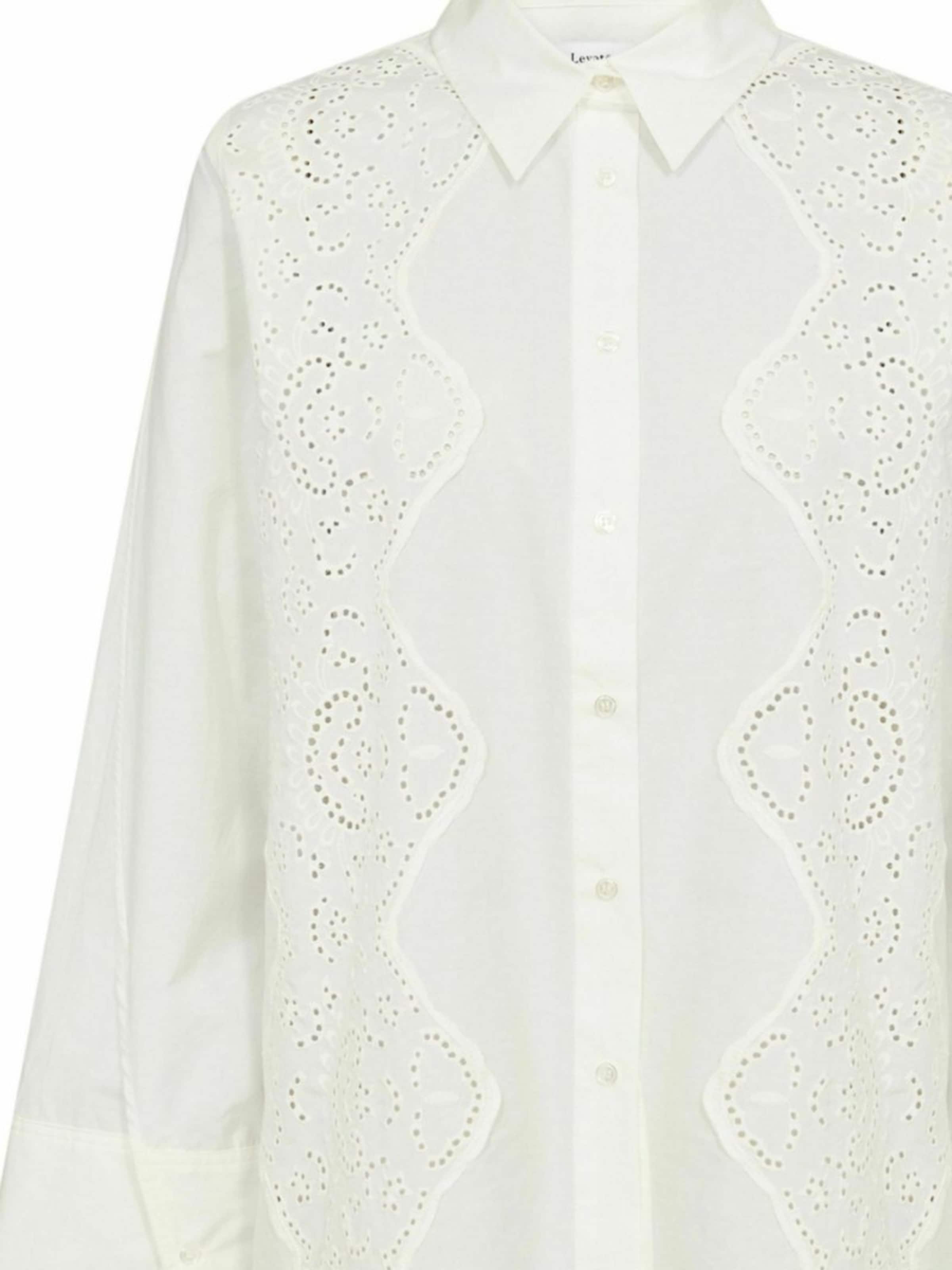 Levete Room Tričko ' LR-ROSE ' – bílá