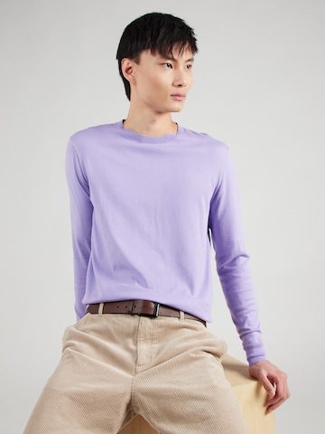 Pullover di Polo Ralph Lauren in lilla: frontale