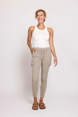 Zhrill Slim fit Cargo Pants in Green