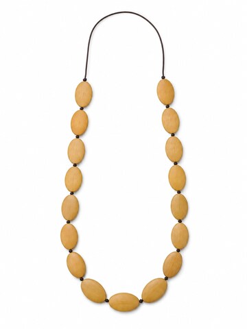 COLLEZIONE ALESSANDRO Necklace 'Charu' in Brown
