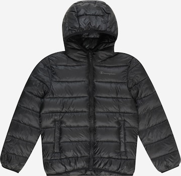 Champion Authentic Athletic Apparel Between-Season Jacket 'Legacy' in Black: front