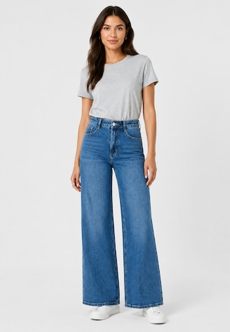 Wide Leg Jean Elara en bleu
