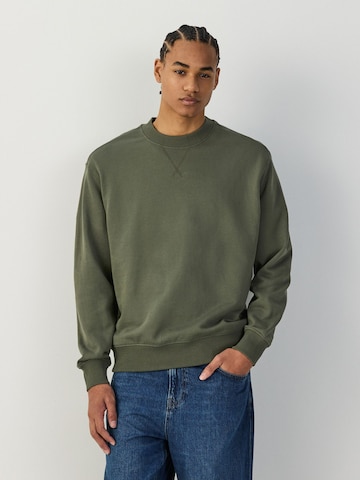 Next Sweatshirt in Groen: voorkant