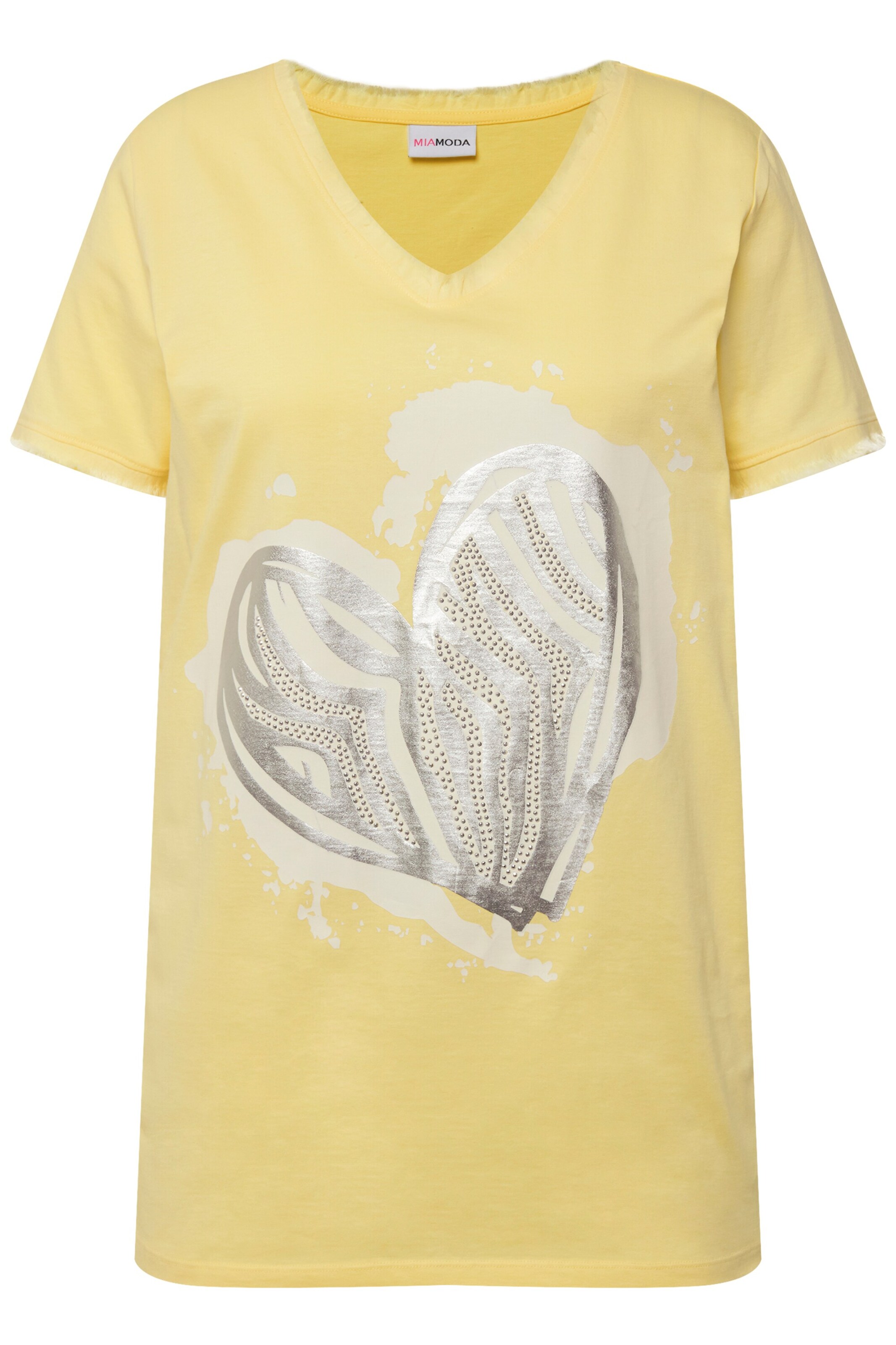 MIAMODA T-Shirt in Gelb: Vorderseite