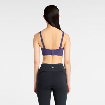 new balance - Soutien Bustier Soutien de desporto em roxo