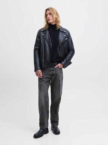 JACK & JONES - Loosefit Vaquero 'JJIEDDIE JJCOOPER' en negro