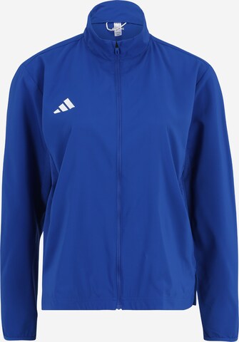 ADIDAS PERFORMANCE Спортивная куртка 'ADIZERO' в Синий: спереди