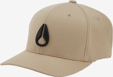 Casquette 'Deep Down' Nixon en beige : devant