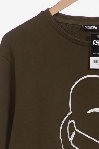 Karl Lagerfeld Sweatshirt & Zip-Up Hoodie in XL in Green