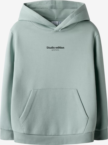 NAME IT Sweatshirt 'NKMBrody' i grön: framsida