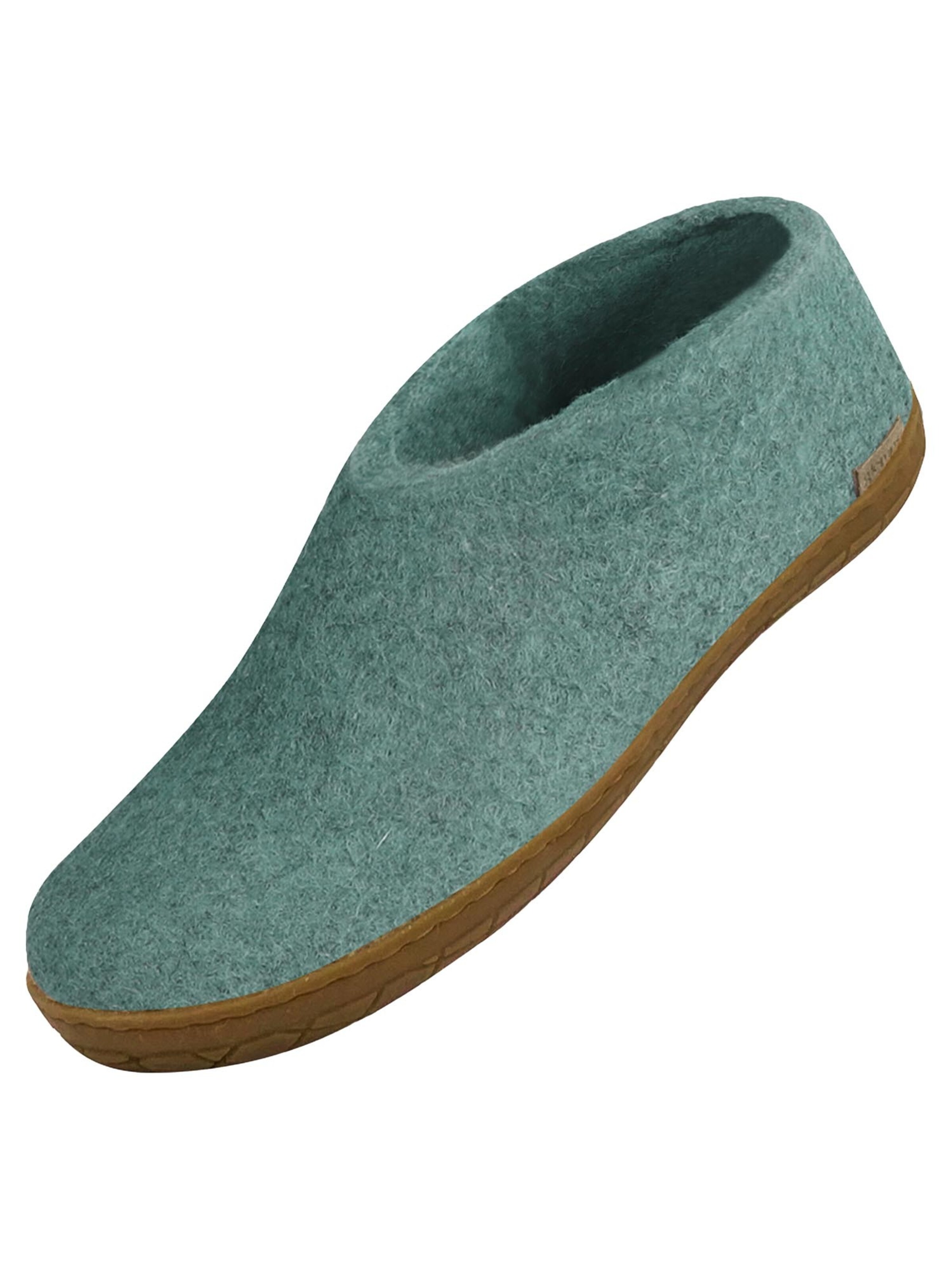 Glerups Slippers 'Honey' in Blue