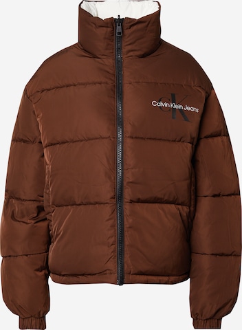 Calvin Klein Jeans Winter Jacket '90S' in Brown