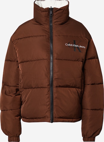 Calvin Klein JeansZimska jakna '90S' - smeđa boja