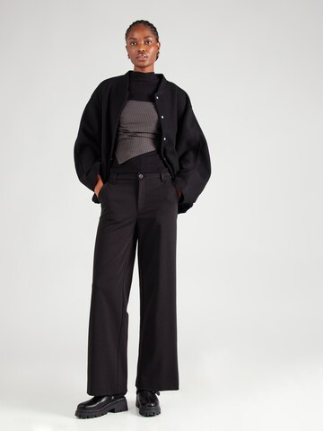 Wide Leg Pantalon '94CINZIA' Gang en noir