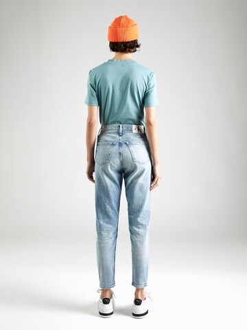 mėlyna Calvin Klein Jeans Siaurėjantis Džinsai